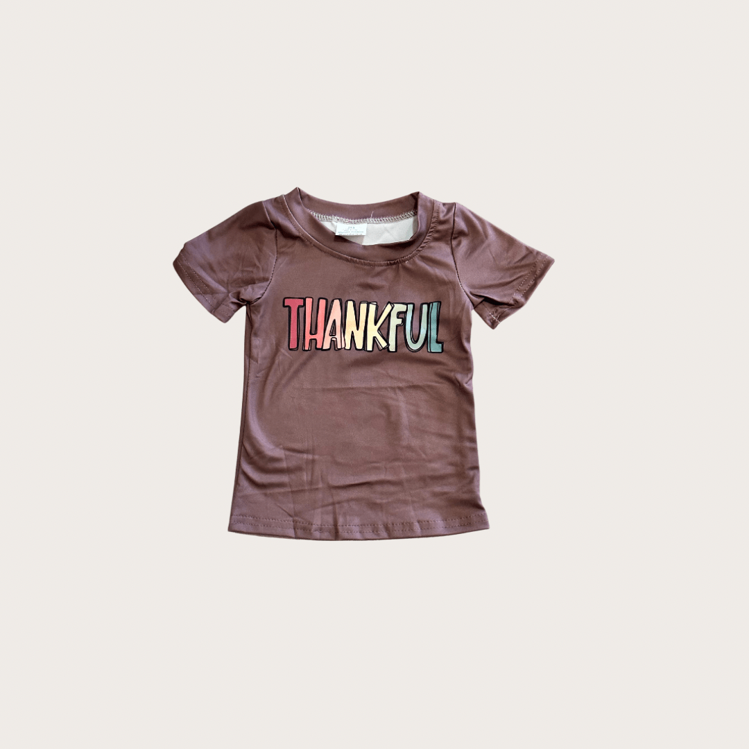THANKFUL T-SHIRT baby clothes Aier Size: 6-12 months