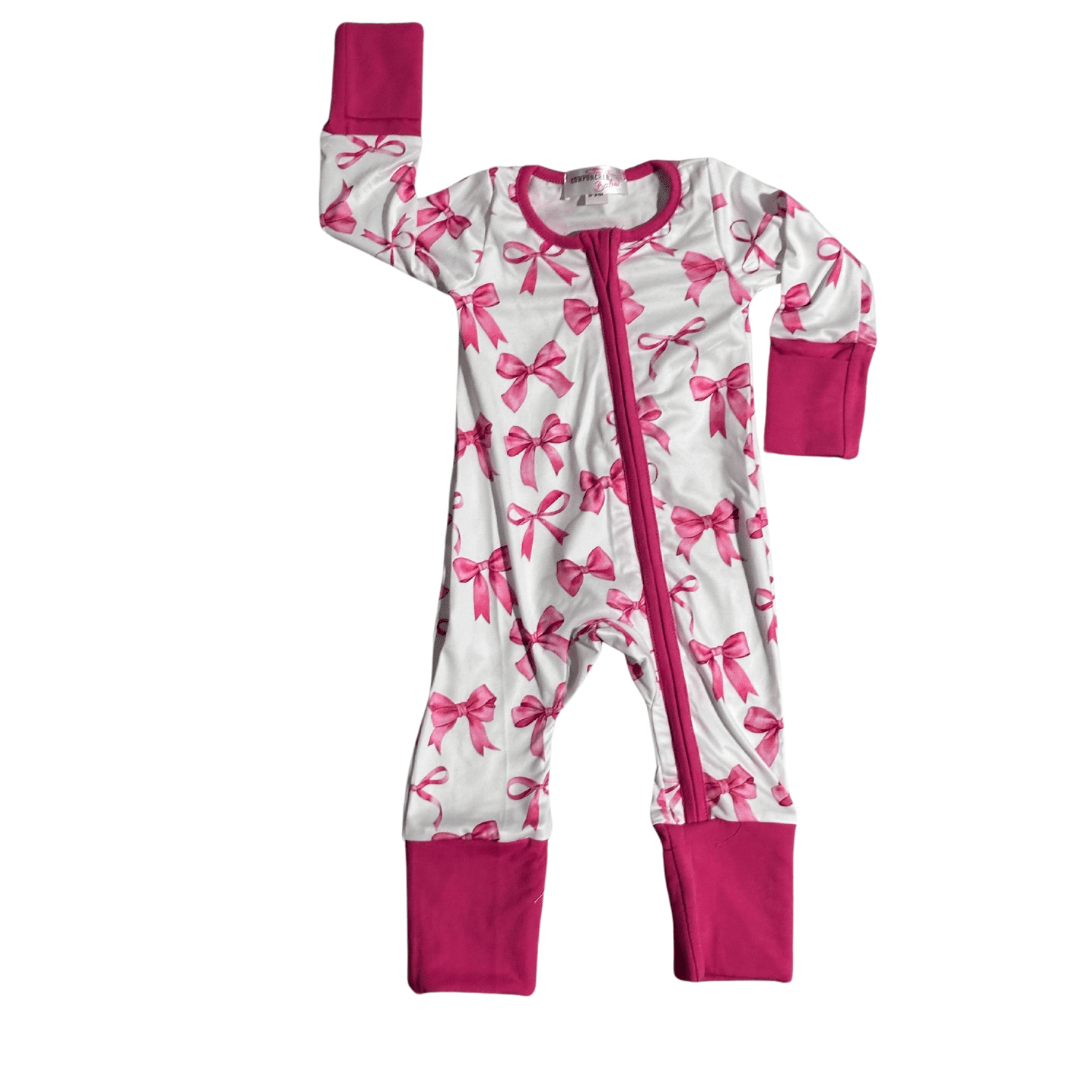 BALLERINA BOWS Loungewear Aier Size: 0-3 months zippy