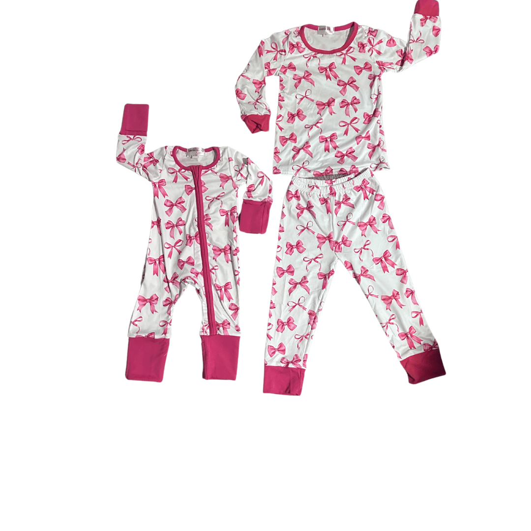 BALLERINA BOWS Loungewear Aier Size: 0-3 months zippy