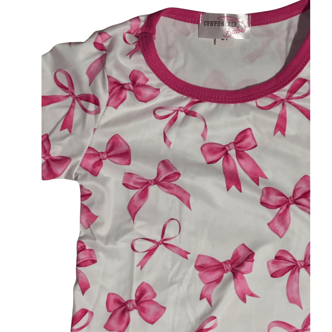 BALLERINA BOWS Loungewear Aier Size: 0-3 months zippy