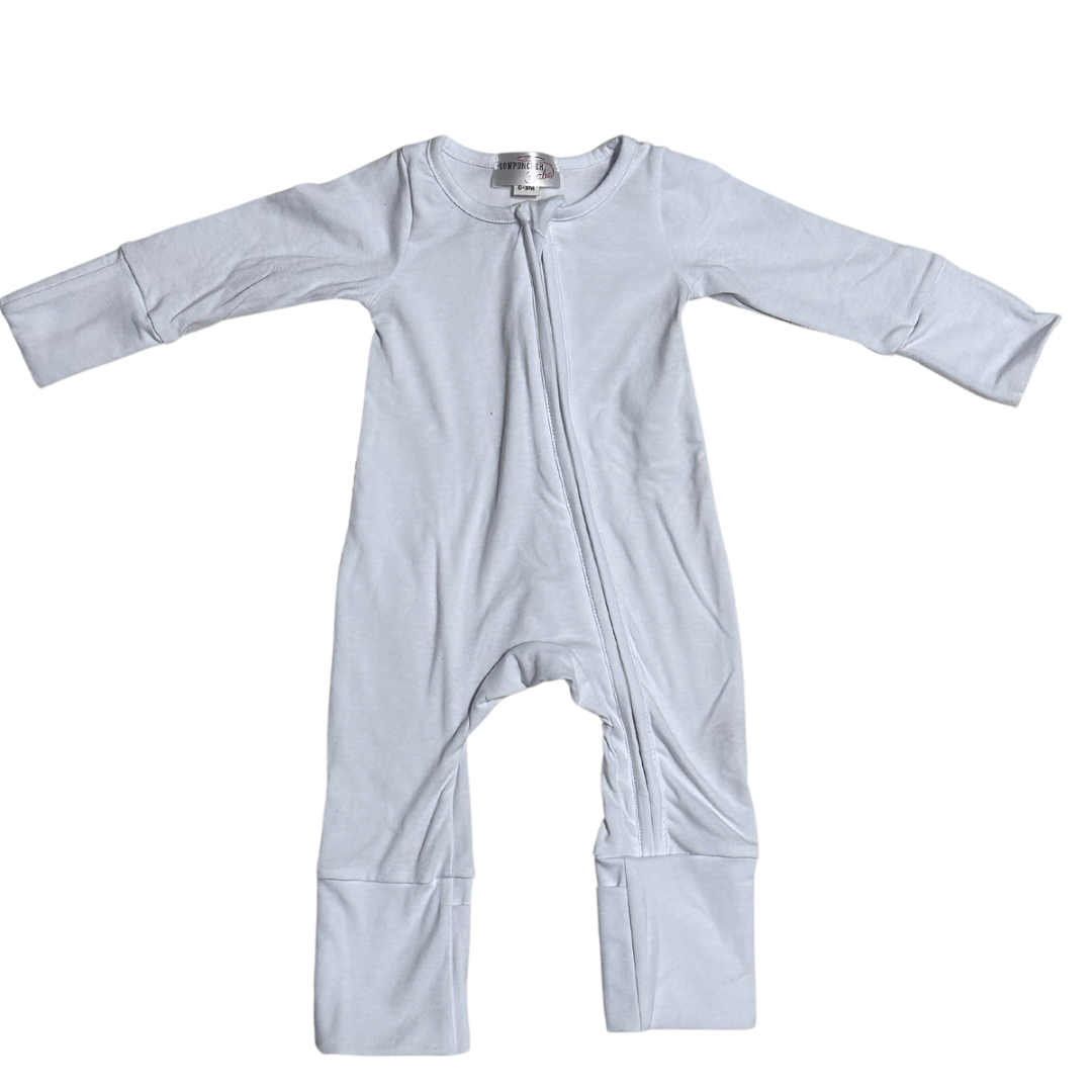 WHITE LOUNGEWEAR Loungewear Aier Size: 0-3 months zippy