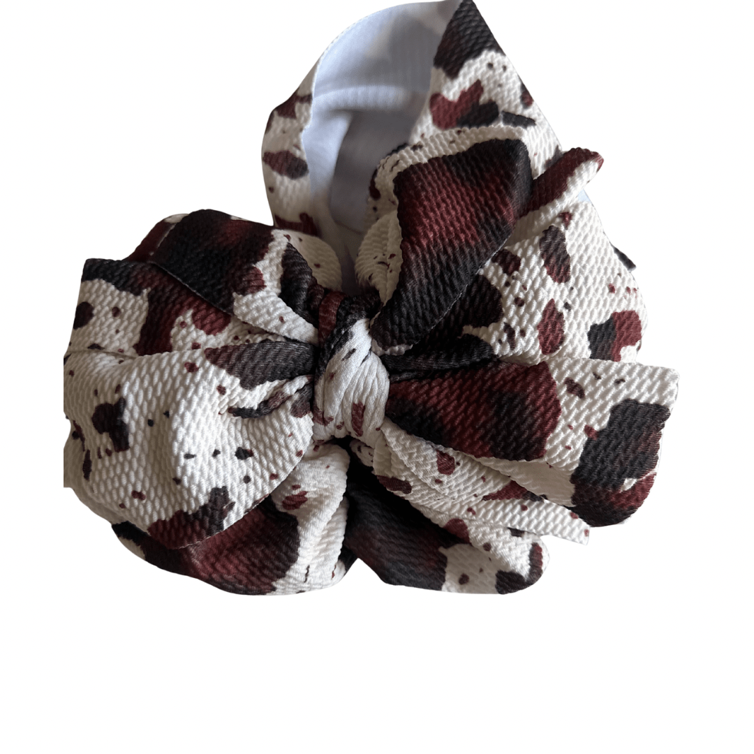 LARGE HEAD WRAP BOW