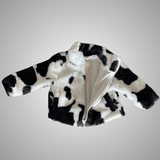 MOO COZY COW PRINT JACKET