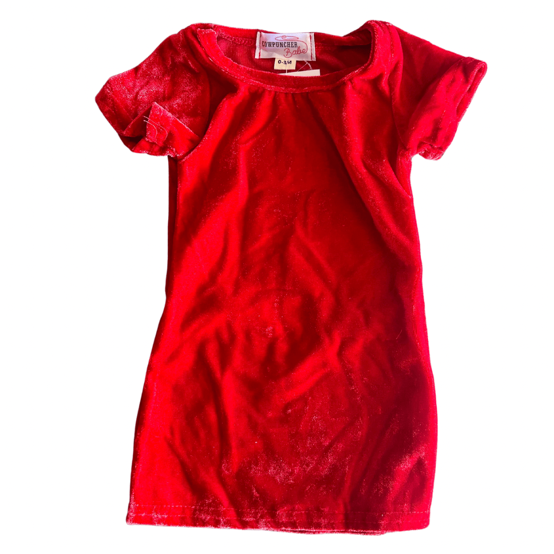 VELVET TSHIRT DRESS VELVET TSHIRT DRESS