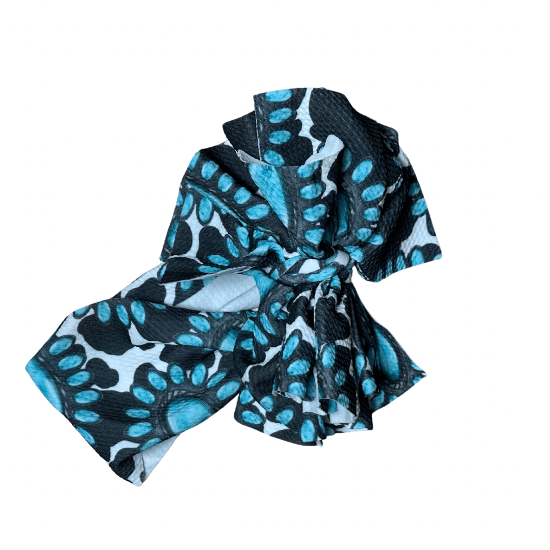 LARGE HEAD WRAP BOW Accessory Kidscharm Color: White