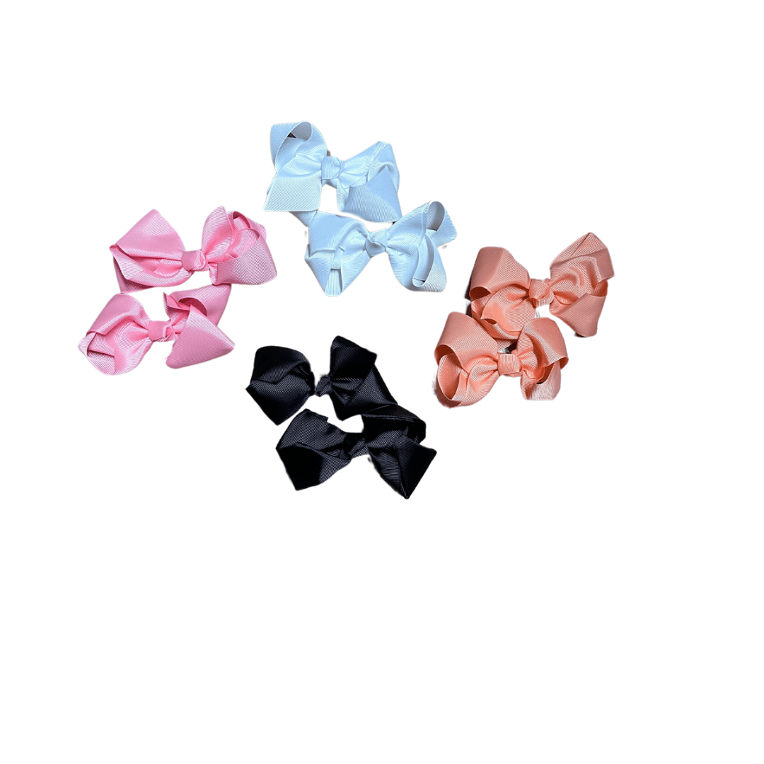 4 INCH PIGGIES Accessory Kidscharm Color: Black