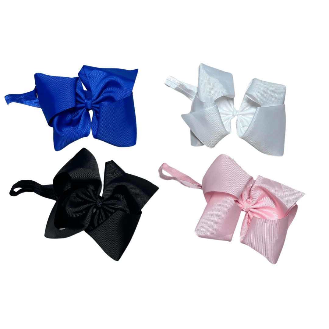 BABY HEADBAND WITH BOW Accessory Kidscharm Color: White