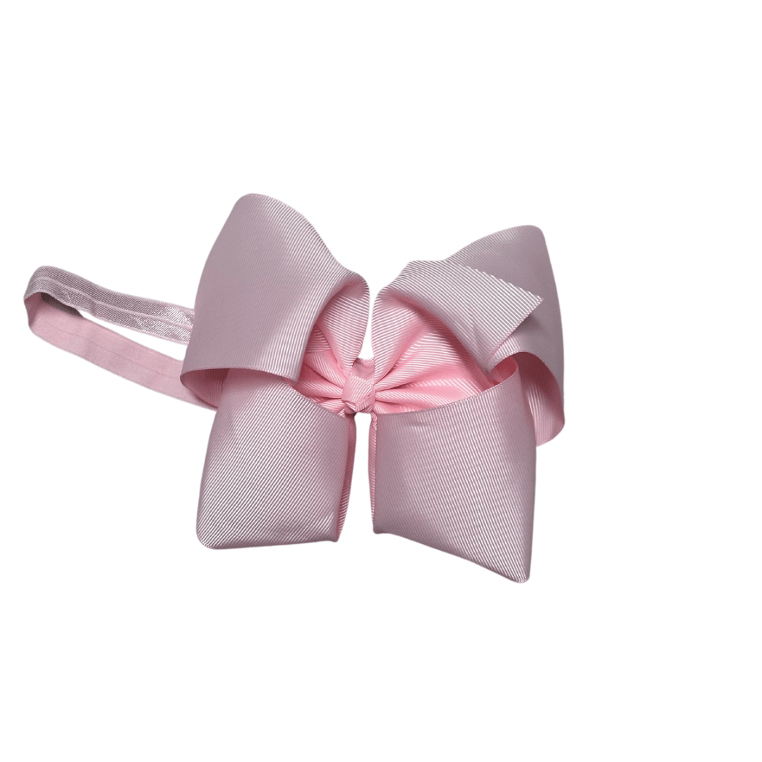 BABY HEADBAND WITH BOW Accessory Kidscharm Color: Pink