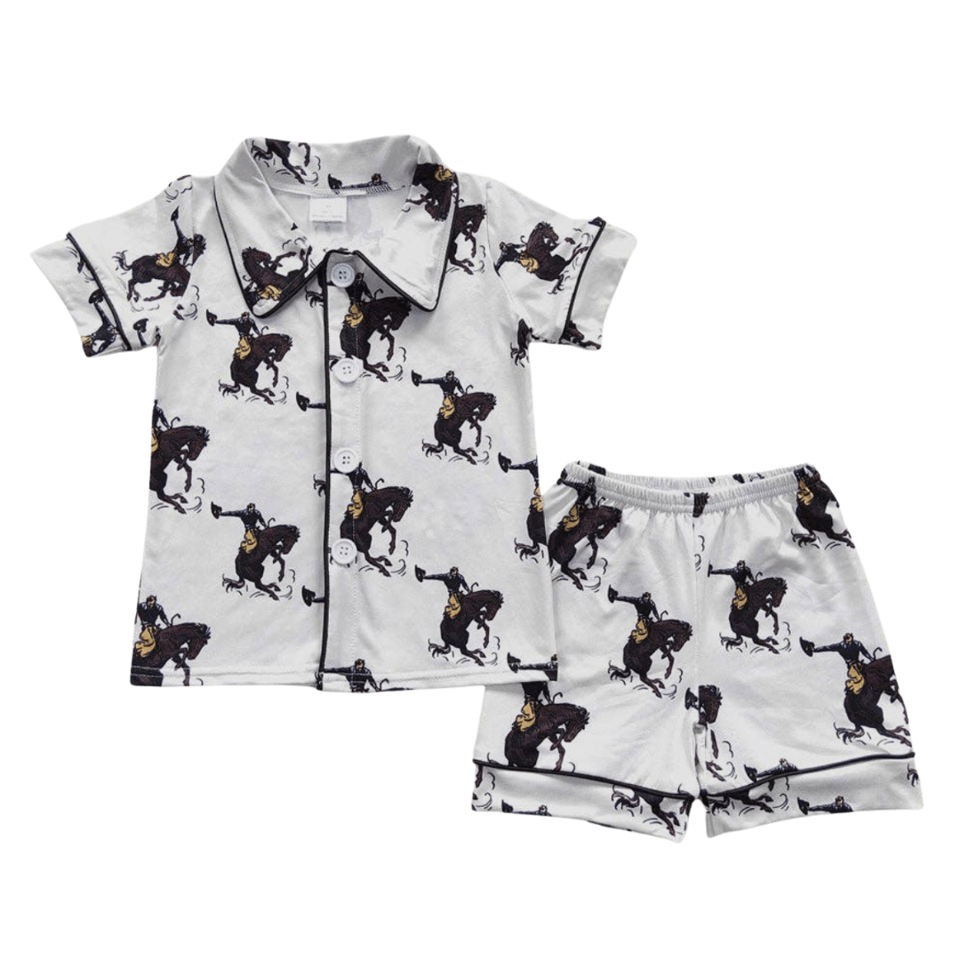WILD BUCKAROO MOM AND ME PAJAMAS