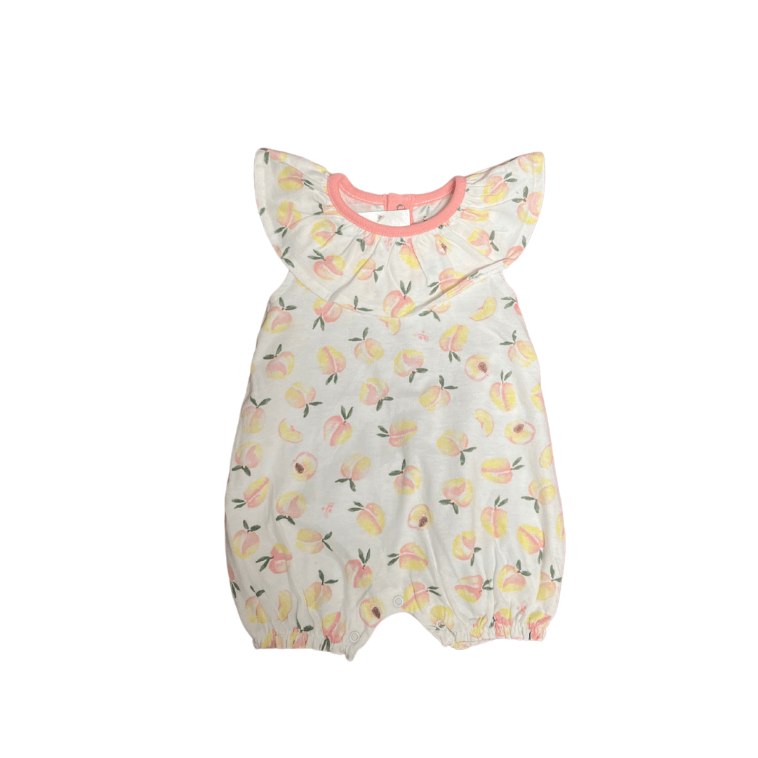 PEACHY BUBBLE ROMPER