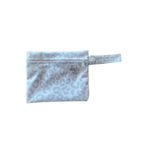 DIAPER BAG MINI WET BAG Texas Tushies Color: Snow Leopard
