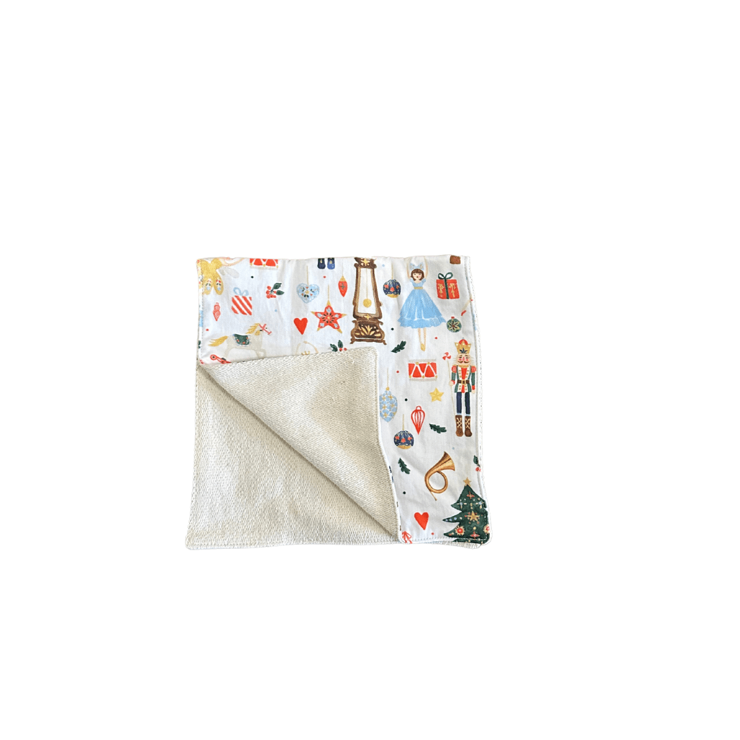 HOLIDAY BURP CLOTH