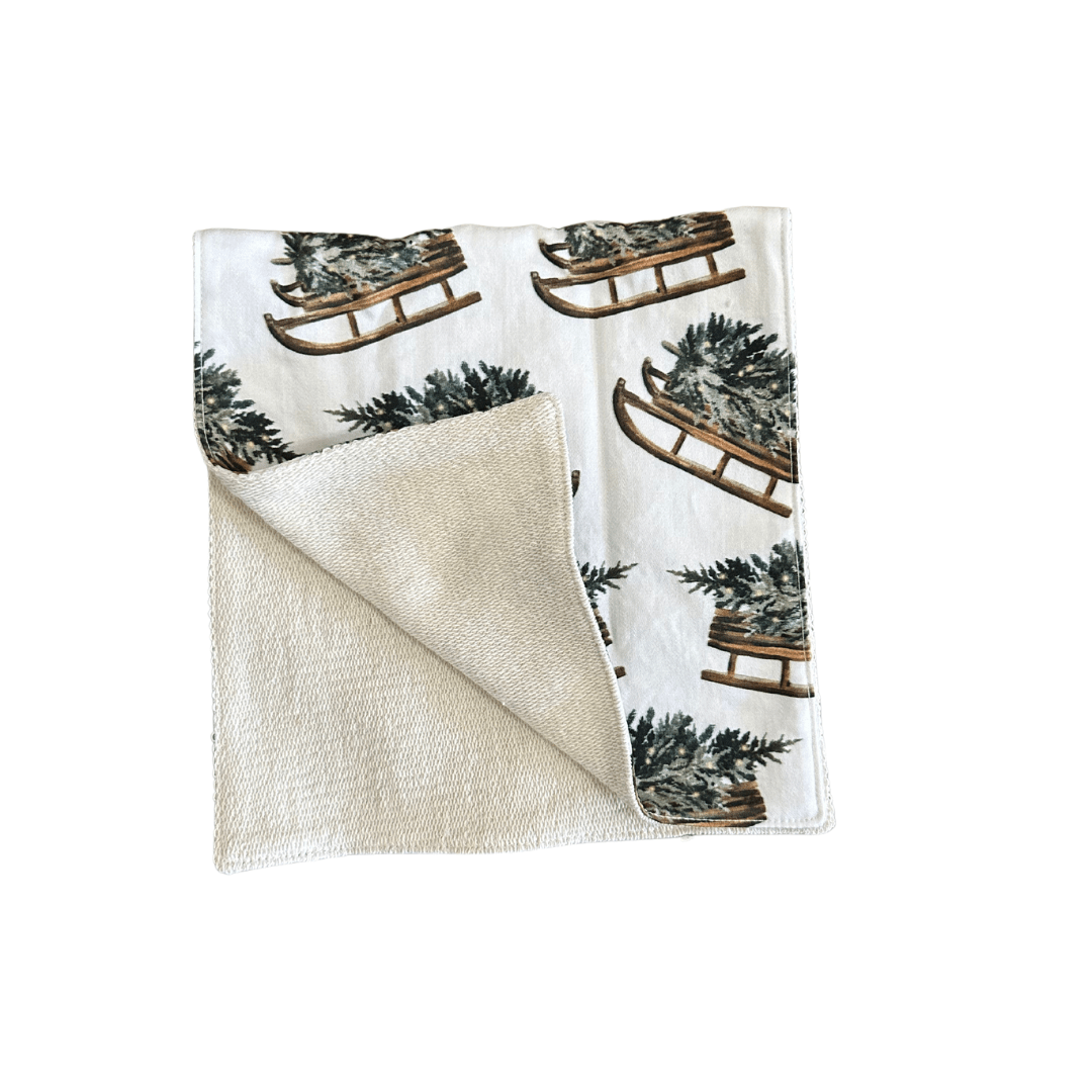 HOLIDAY BURP CLOTH