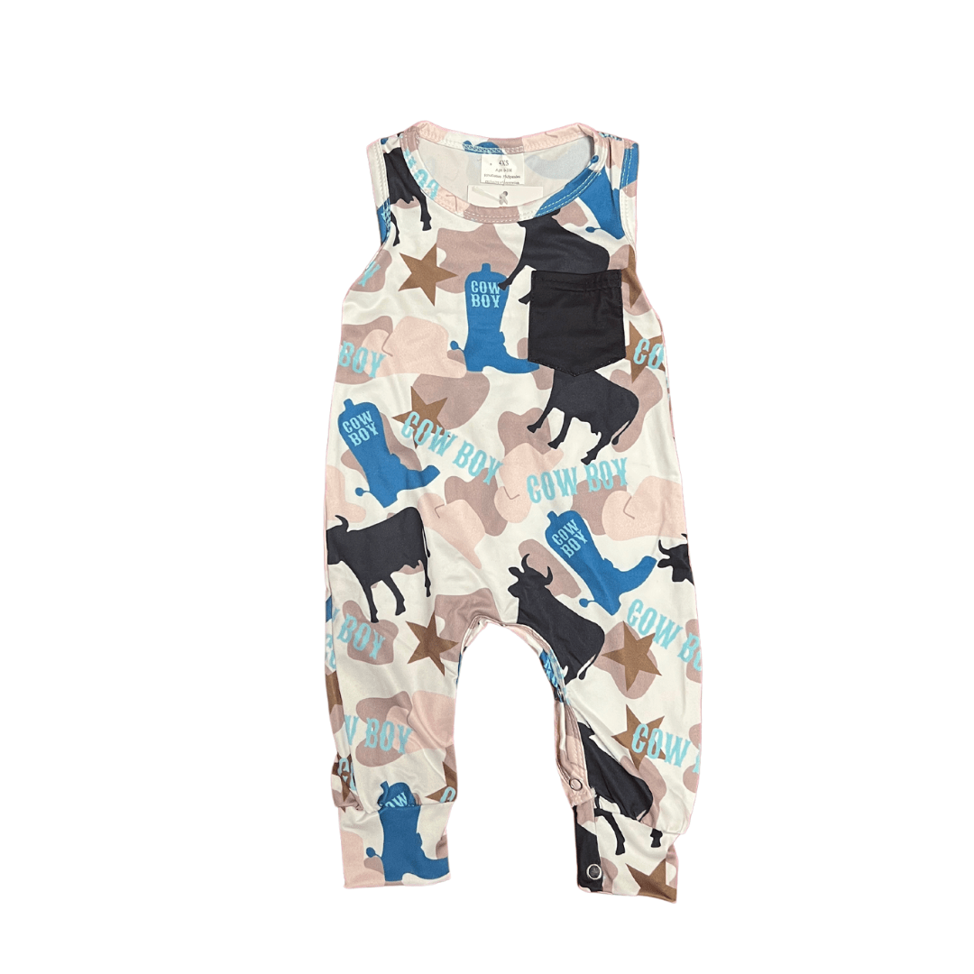 COWBOY PANT ONESIE