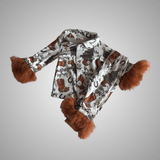 HOWDY CHRISTMAS WITH FUR LOUNGEWEAR