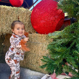 HOWDY CHRISTMAS WITH FUR LOUNGEWEAR