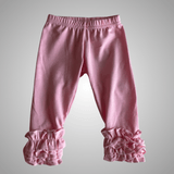 RUFFLE LEGGING- PINK