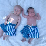 WILD WEST TURQUOISE SWIM TRUNKS