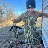 WOODED CAMO OVERALLS