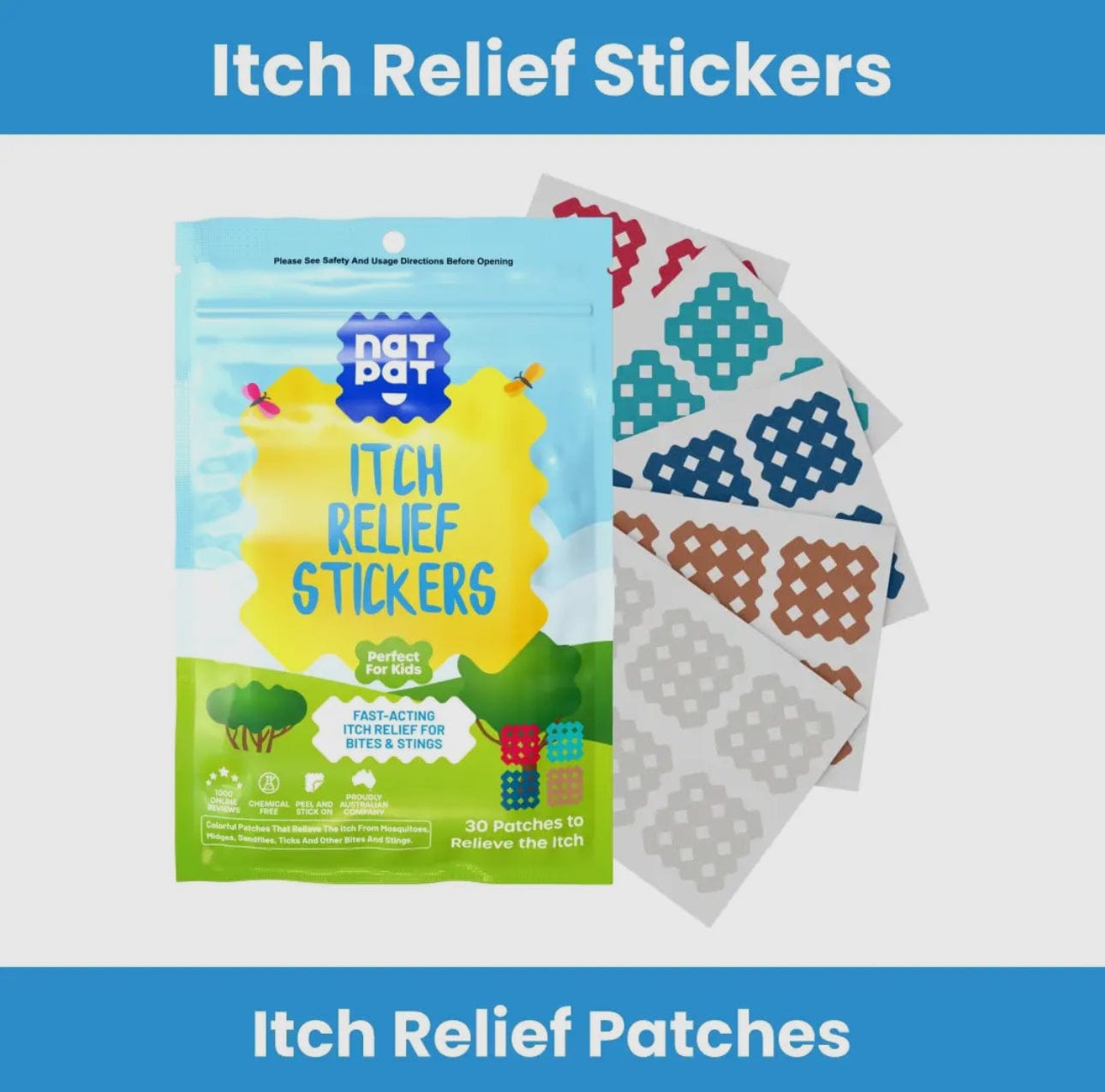 BUGBITE RELIEF PATCHES Accessory NatPat