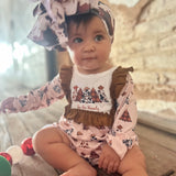 HO HO HOWDY CHRISTMAS ROMPER