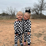 CHECKER JOGGER SET