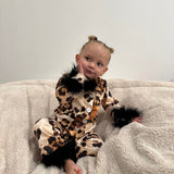 CHEETAH PRINT LOUNGEWEAR with fur