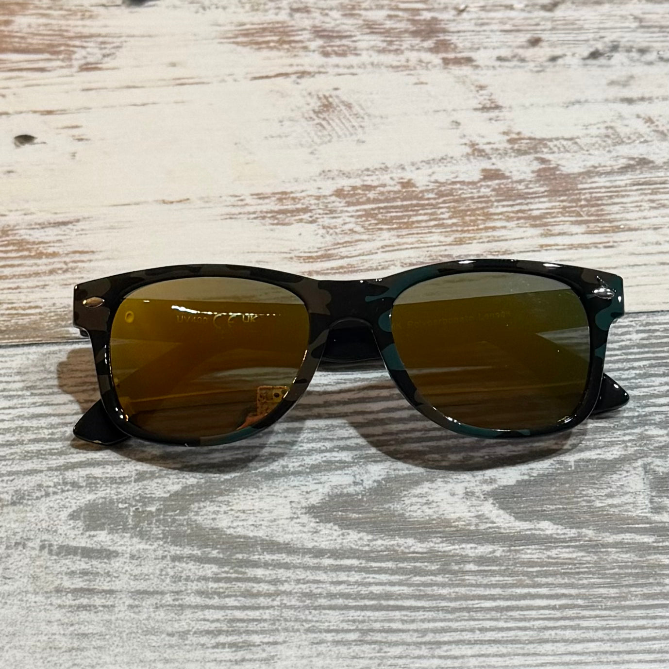 CAMO PATTERN SUNGLASSES