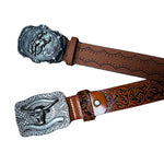 BOY WESTERN BELT Accessory Kidscharm Style: Longhorn