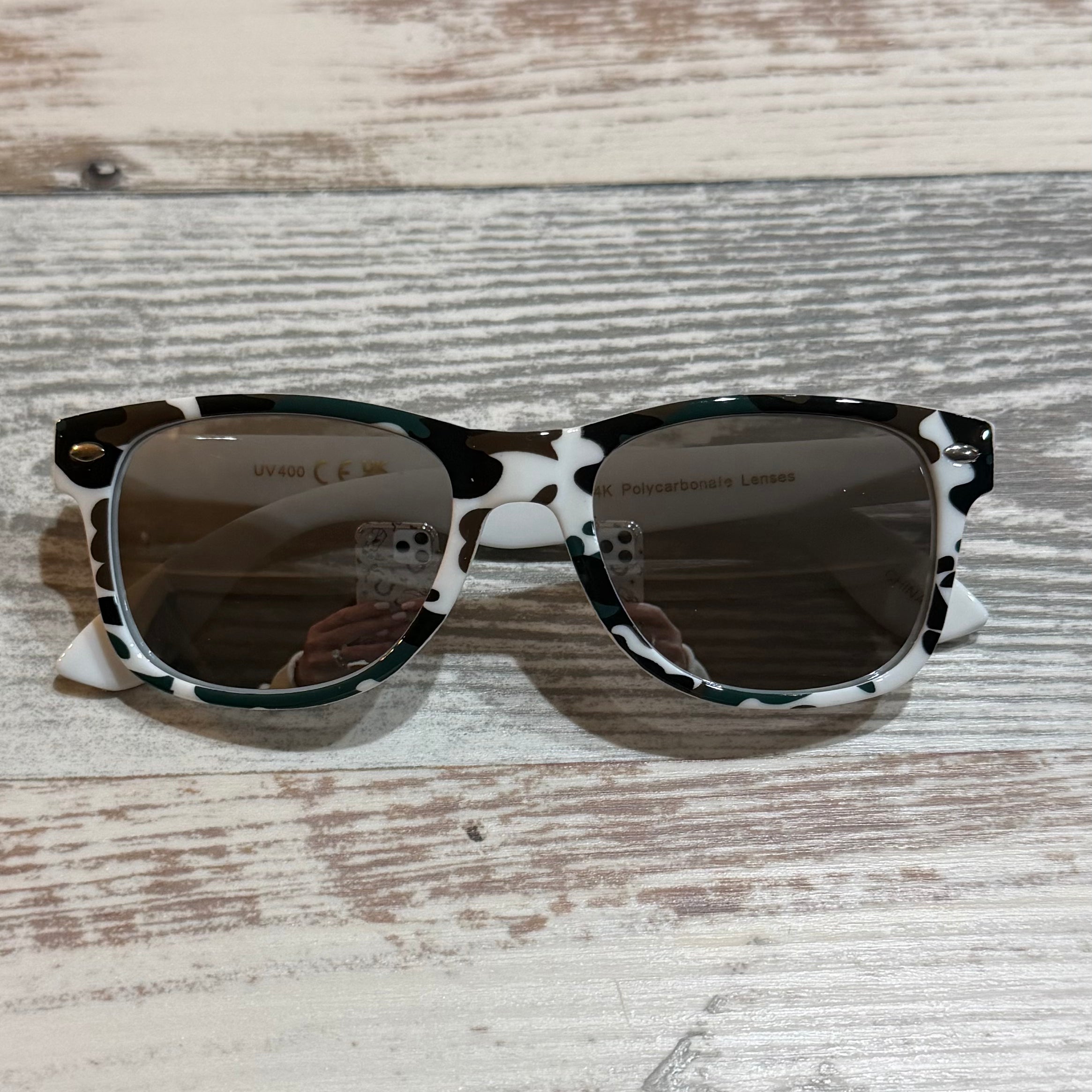 CAMO PATTERN SUNGLASSES