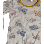WORKIN THE TRACTORS Loungewear Aier Size: 0-3 months zippy