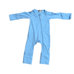BABY BLUE LOUNGEWEAR Loungewear Aier Size: 0-3 months zippy