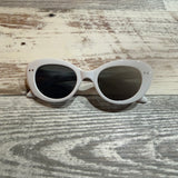 BOLD RETRO OVAL FRAME SUNGLASSES
