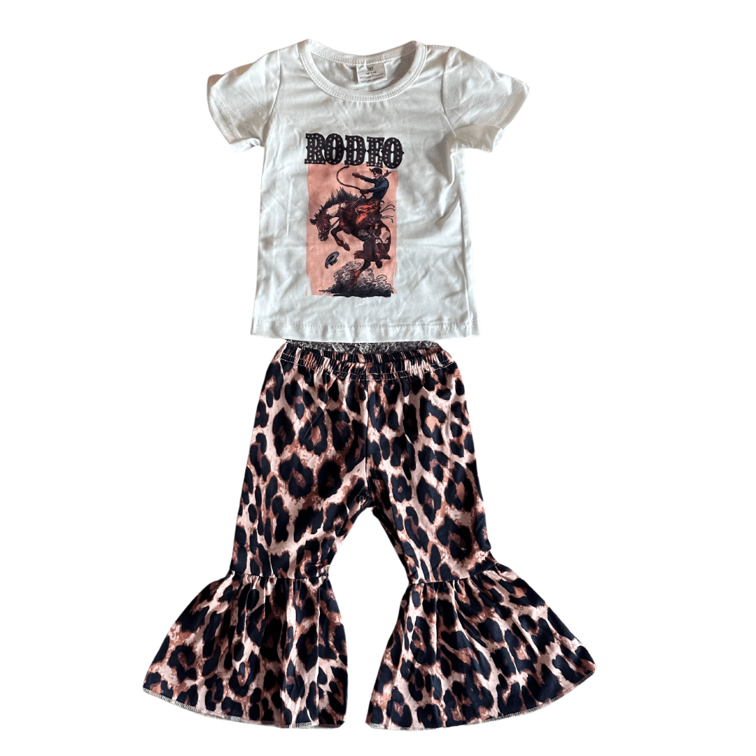 RODEO CHEETAH CHIC Clothing Aier Size: 3-6 months