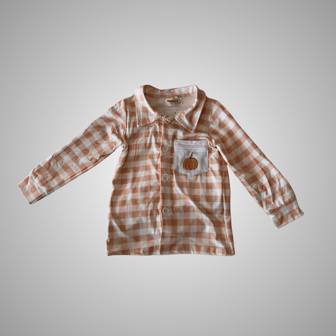 PUMPKIN PATCH BUTTON DOWN