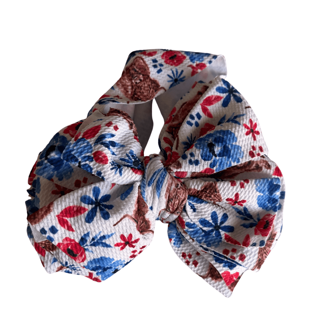 LARGE HEAD WRAP BOW