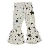 DOUBLE FLARE STAR JEANS