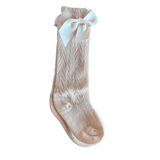 KNEE HIGH BOW SOCKS