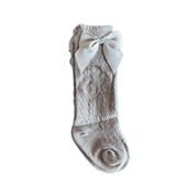 KNEE HIGH BOW SOCKS