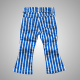 STRIPED BOOTCUT JEAN