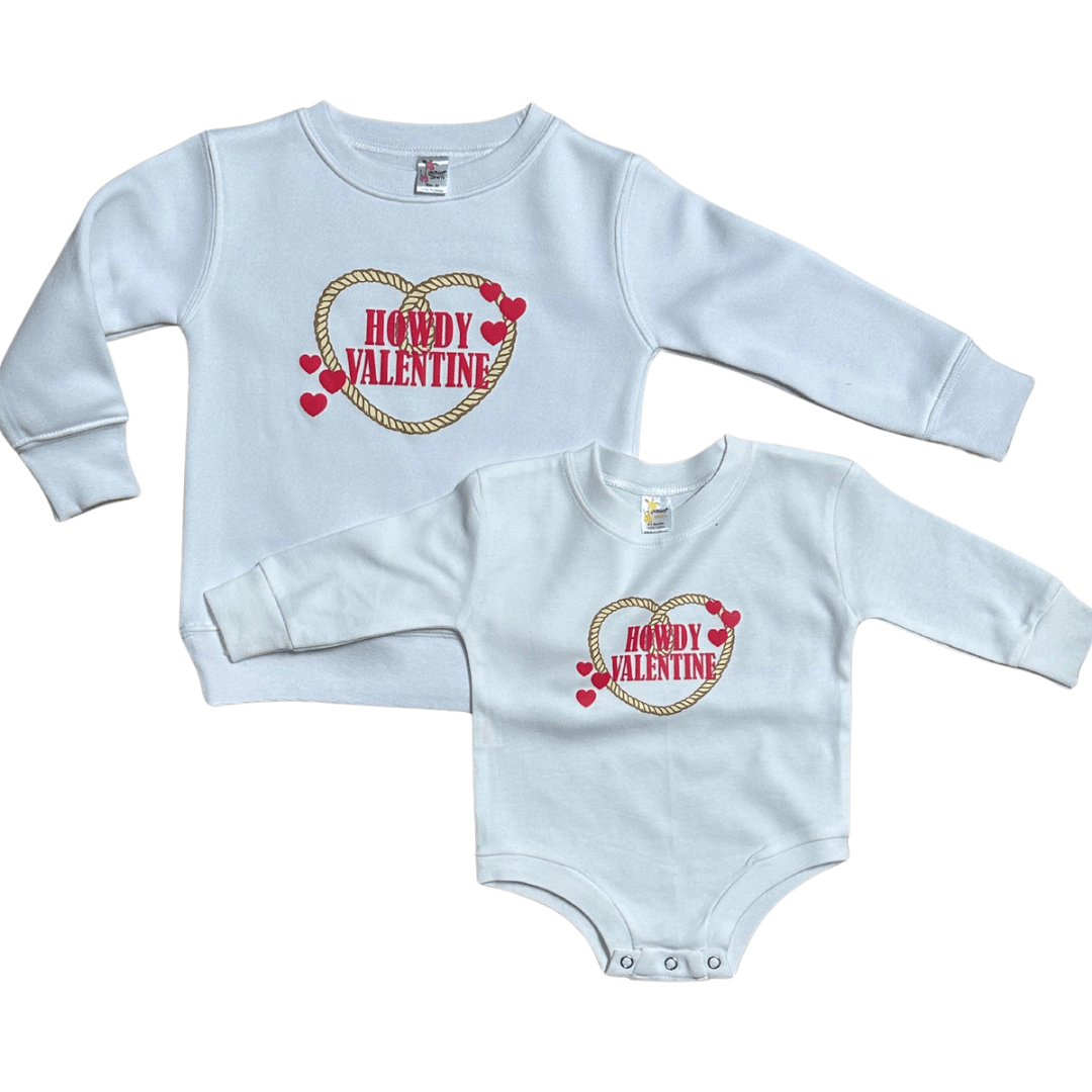 HOWDY VALENTINE Clothing Cowpuncher Babe Size: 0-3 months (R)