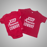 KEEP AMERICA COWBOY