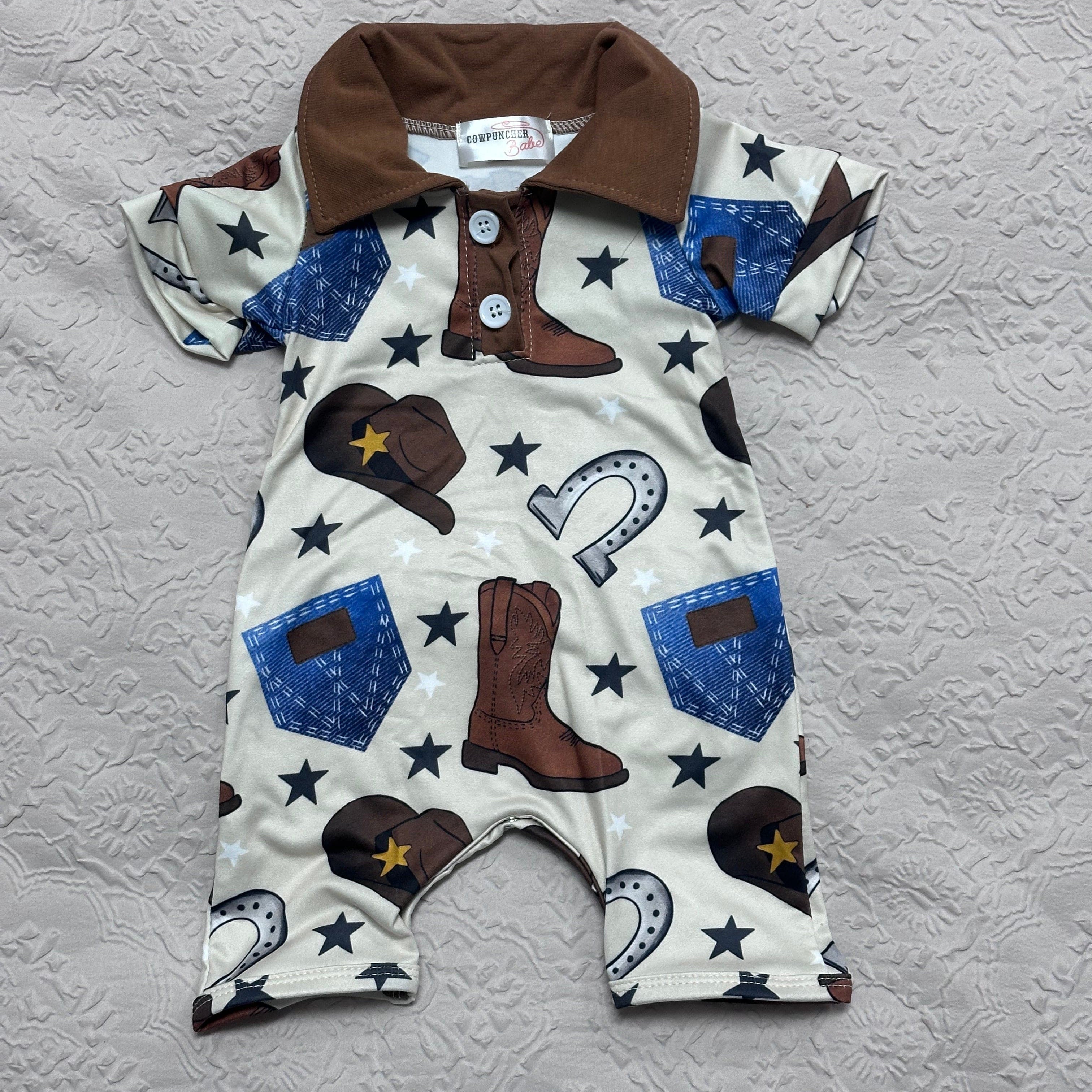 BOOTS IN THE PARK - SHORTIE Clothing Aier Size: 0-3 months