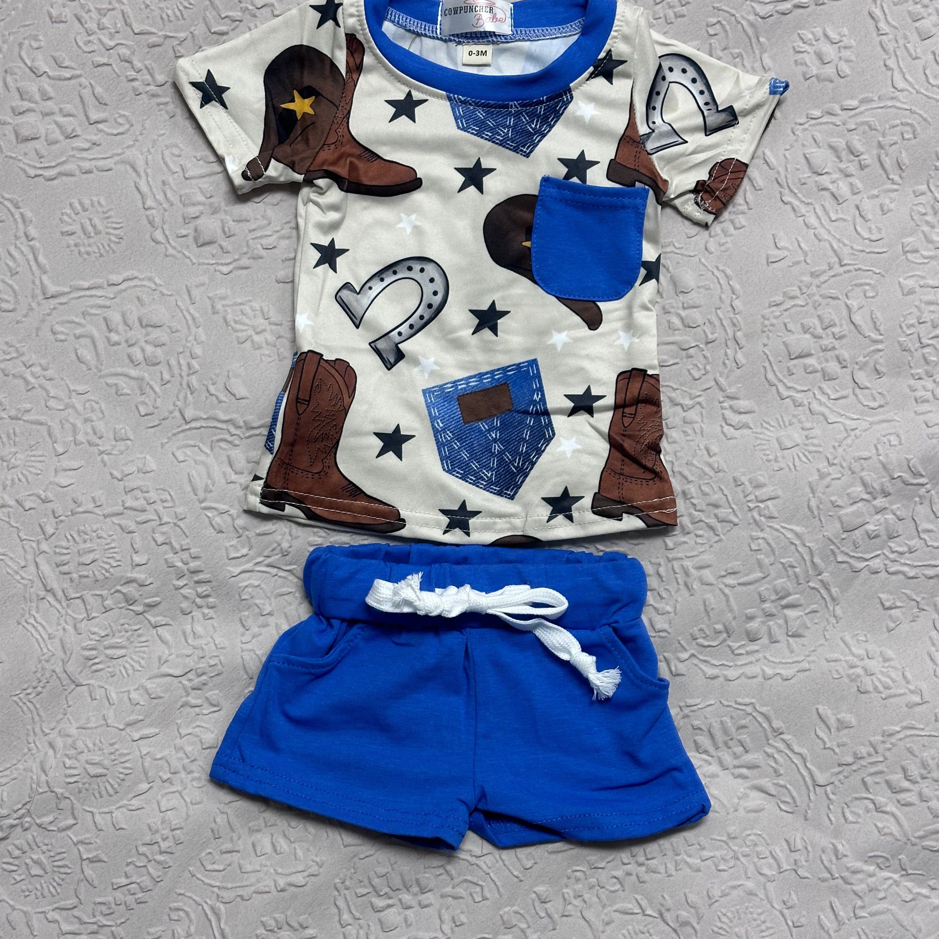 BOOTS IN THE PARK - SUMMER SET Clothing Aier Size: 0-3 months