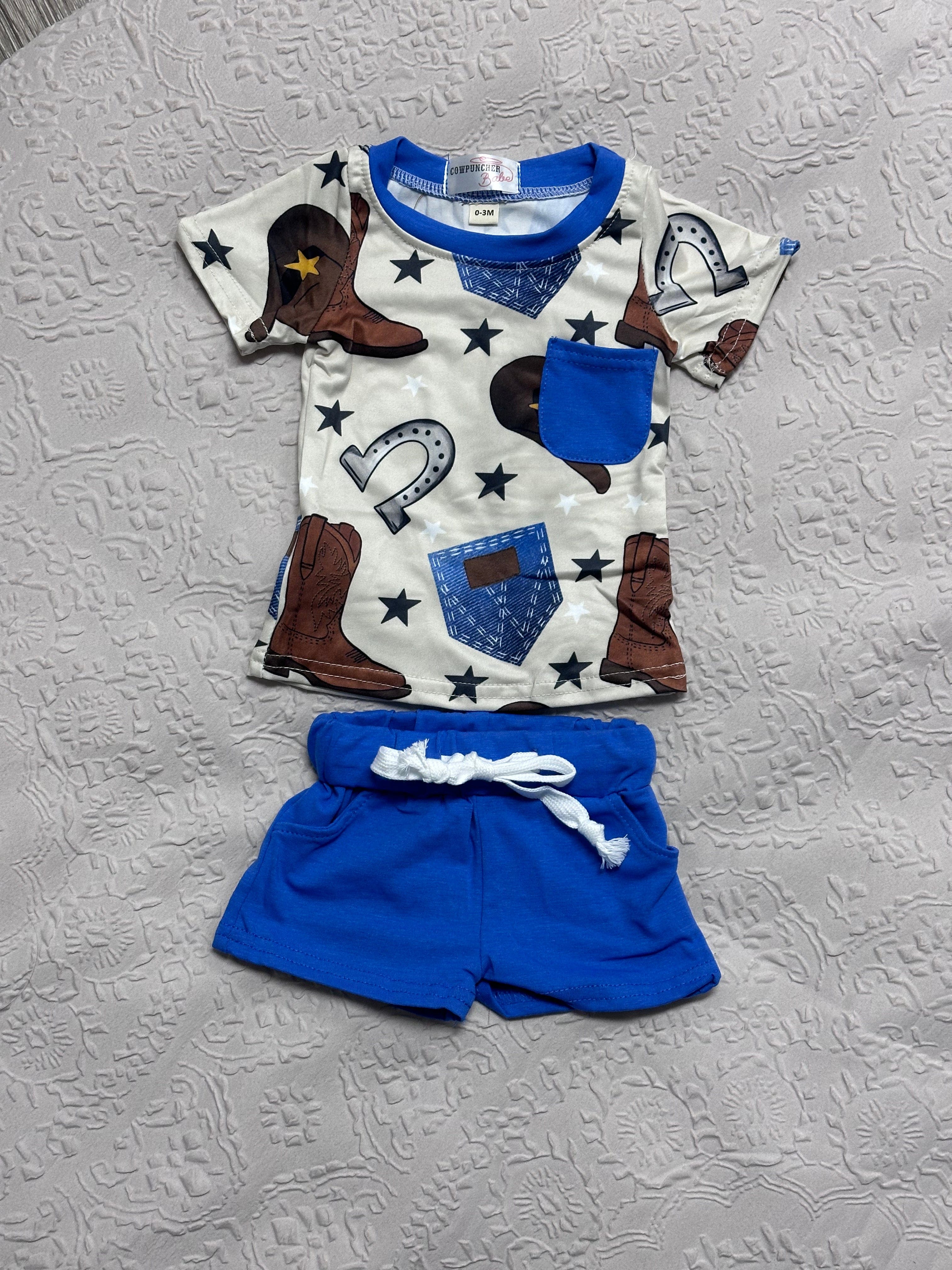 BOOTS IN THE PARK - SUMMER SET Clothing Aier Size: 0-3 months