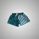 WILD WEST TURQUOISE SWIM TRUNKS