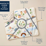 ROLL & ROAM 2-IN-1 WAGON PLAYMAT