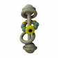 SILICONE & BEECH WOOD DAISY RATTLE