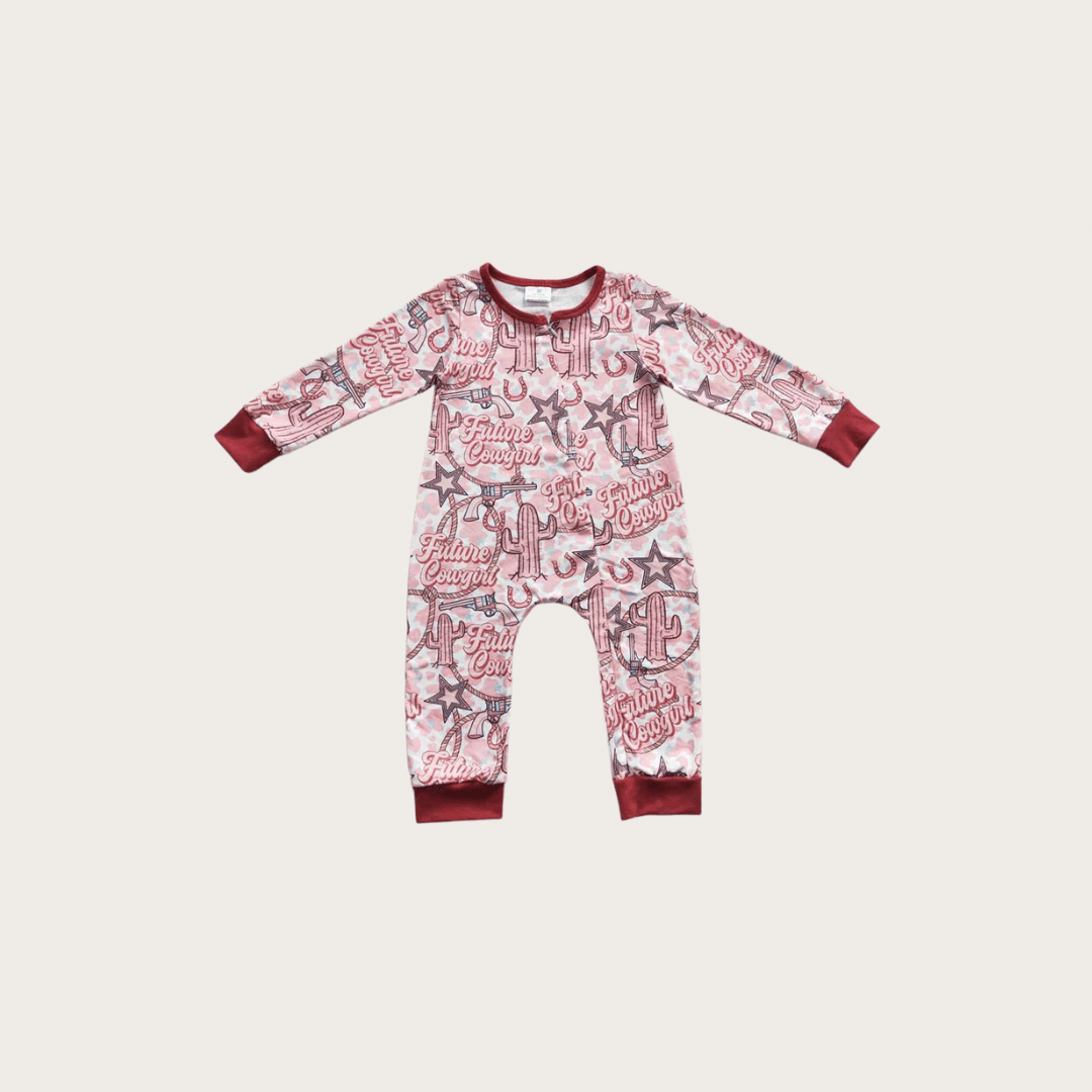 FUTURE COWGIRL ROMPER