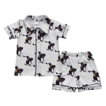 WILD BUCKAROO MOM AND ME PAJAMAS 2 piece Aier Size: 3-6 months
